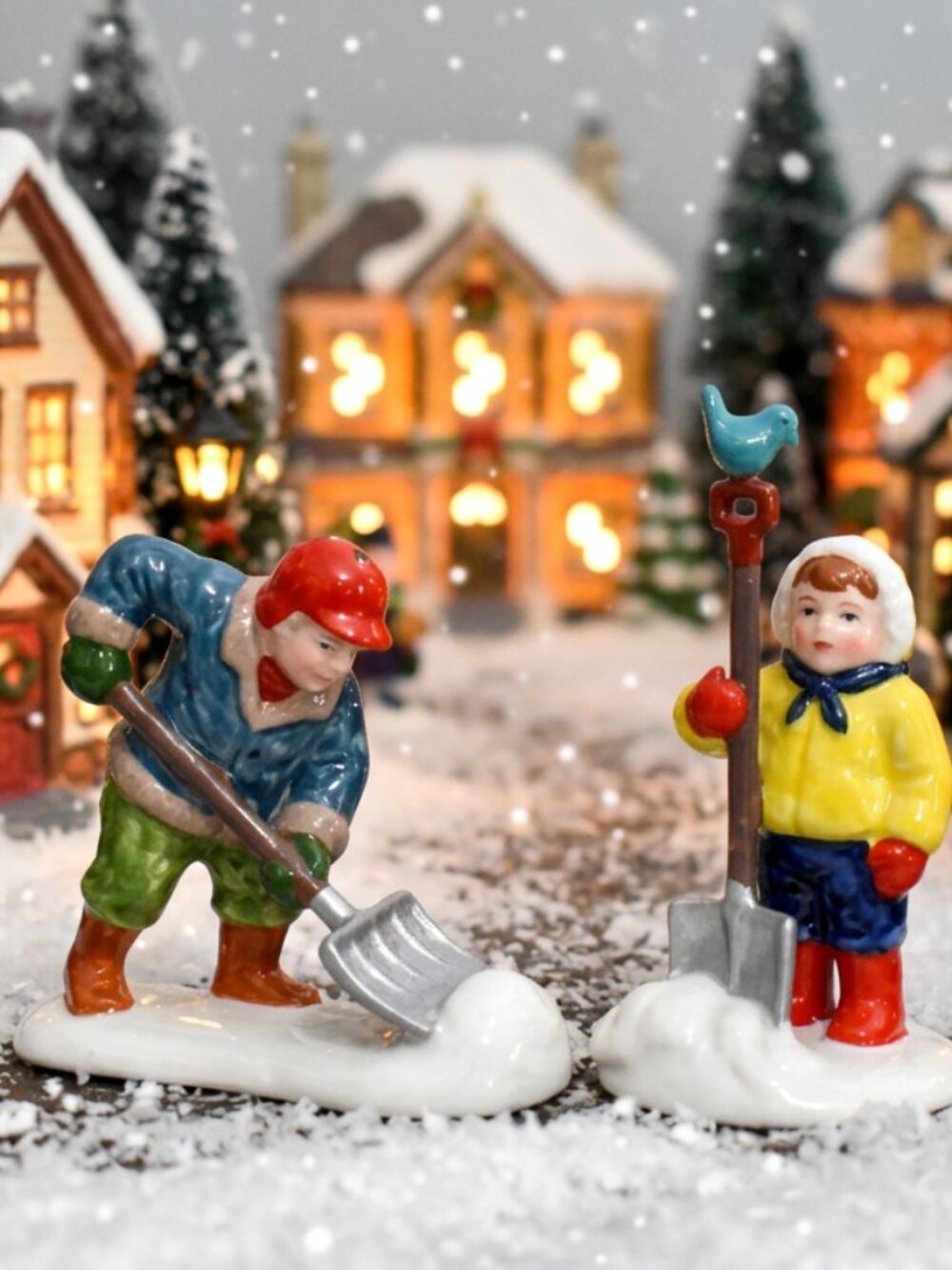 Department 56 Snow Village A HEAVY SNOWFALL # 5434-8 Vintage